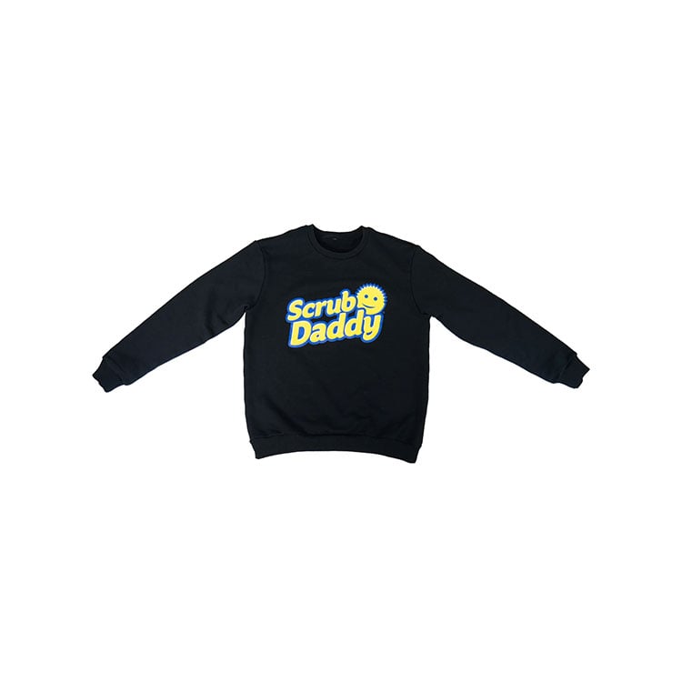 Black Scrub Daddy Crewneck Sweatshirt | scrubdaddy Selection | Scrubdaddystart D0DF