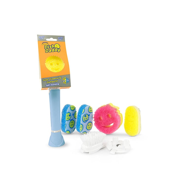 Dish Daddy Dish Wand + Asst’d Heads 9ct | scrubdaddy Selection | Scrubdaddystart EFD1 - Image 3