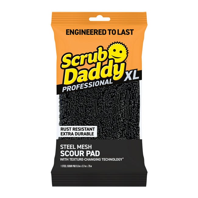 Scrub Daddy Professional XL Steel Mesh Scour Pad | scrubdaddy Selection | Scrubdaddystart 60C5 - Image 3